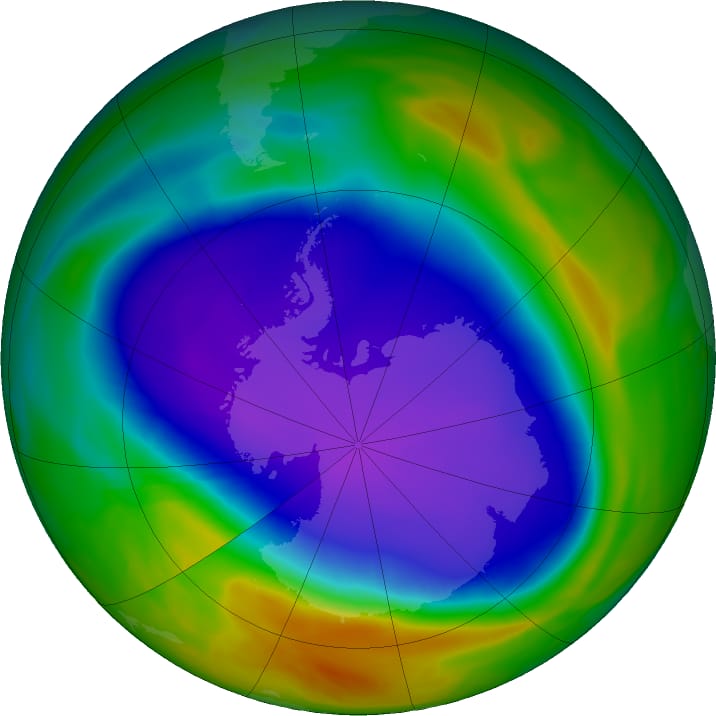 What is the current status of Ozone layer? 2021