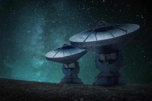 A mysterious radio signal recorded outside the solar system