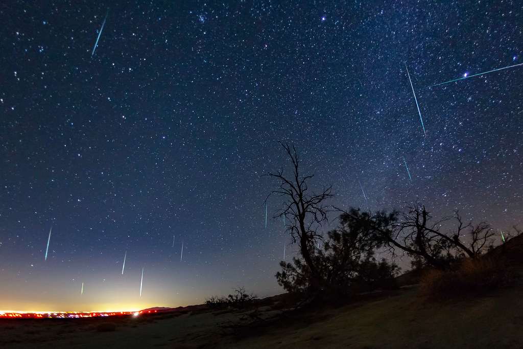 What time is the Geminid meteor shower tonight?