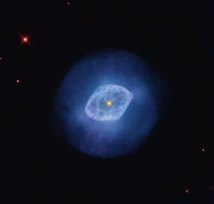 Planetary Nebula as seen by Hubble has a complex structure