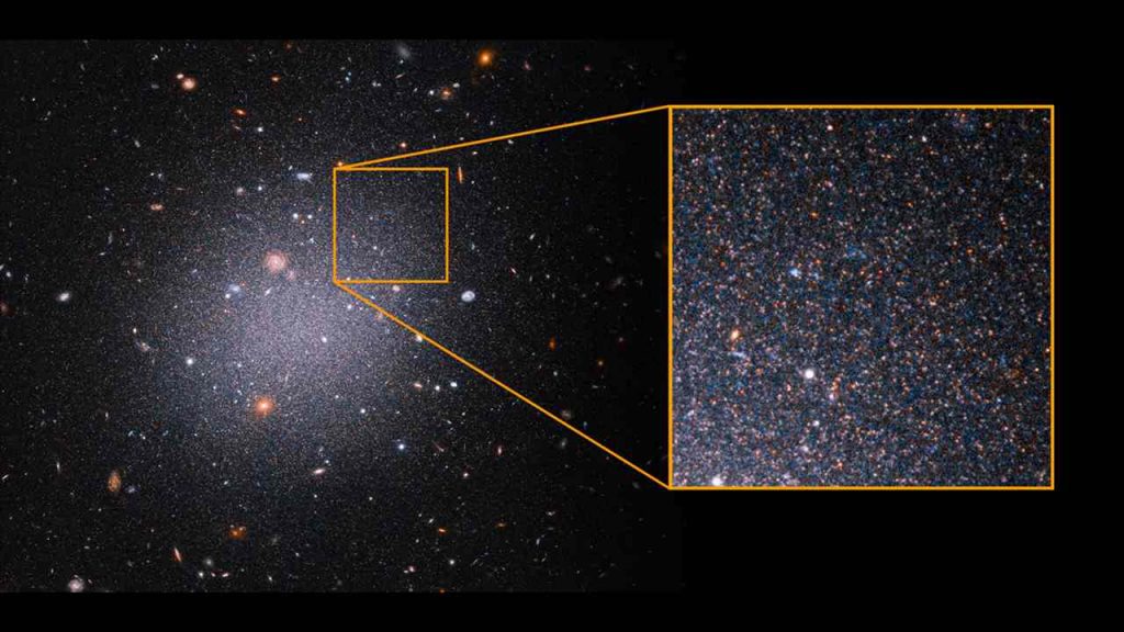 Astronomers have discovered a galaxy that is devoid of dark matter
