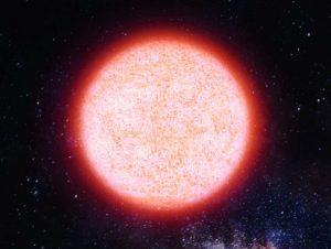 First Time in History: Red Supergiant Star Exploding in Massive Supernova