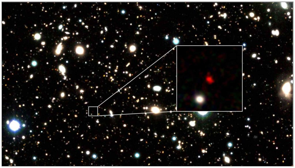 HD1 : Most Distant Galaxy Ever Found is 13.5 Billion Light Years Away
