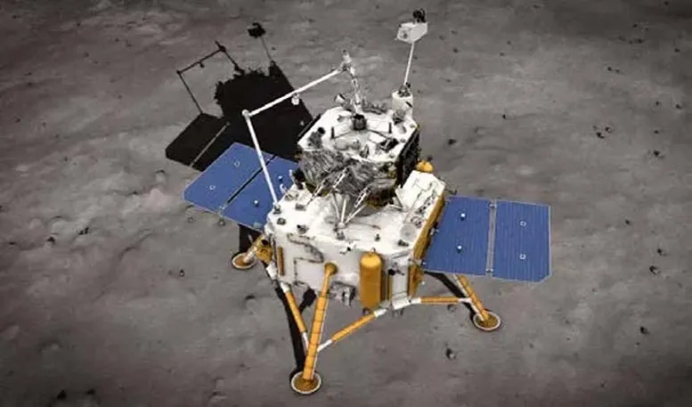 China’s Chang’E-5 Lander Finds Source Of Water On Moon