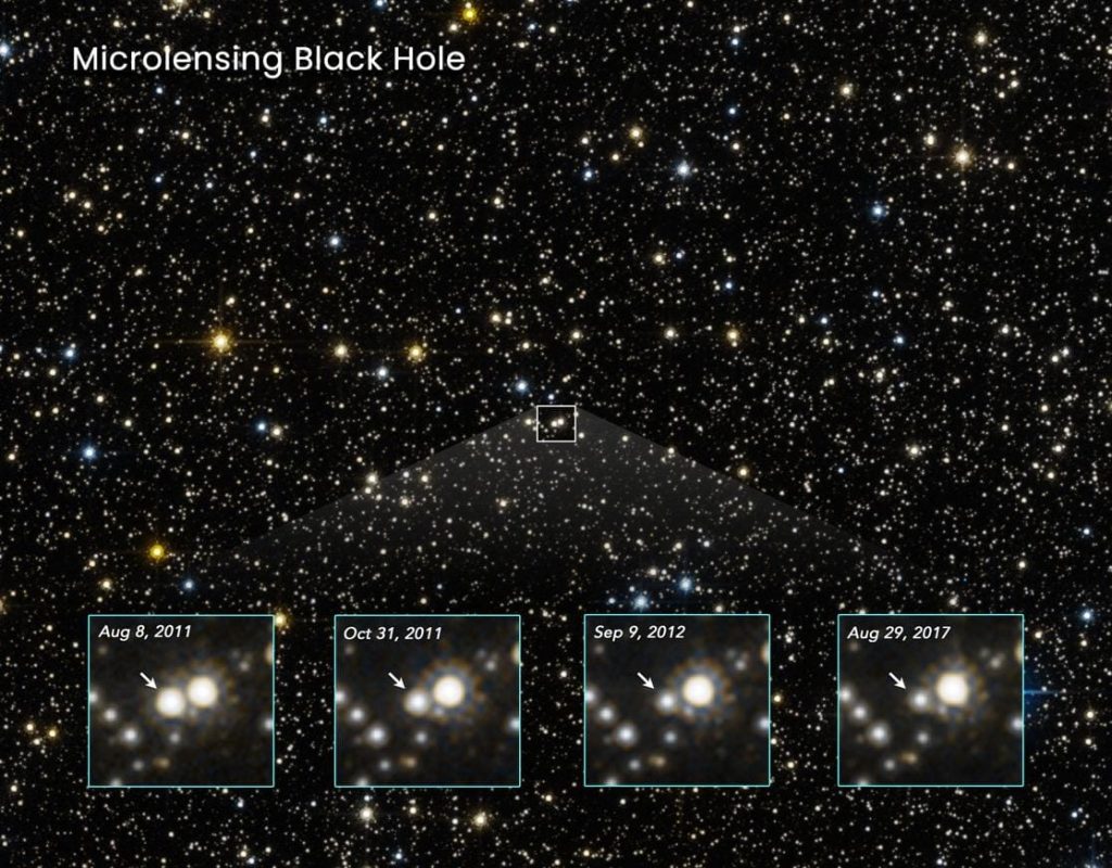 Rare Discovery: Astronomers Think They've Spotted First Free-Floating Black Hole
