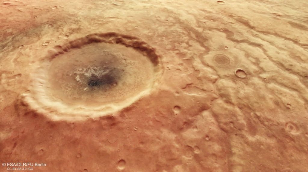 New Mars Images Reveal Spooky Crater That Looks Like a Huge ‘Human Eye’