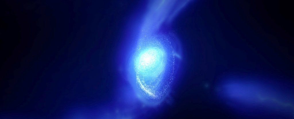 Astronomers Found A Rotating Galaxy From The Early Days of The Universe