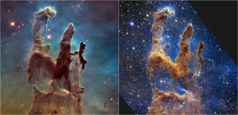Webb's New Picture Of Iconic 'Pillars of Creation' Is A Feast For The Eyes