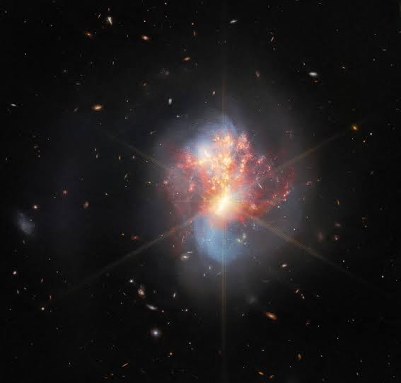 Webb Captures 'Unprecedented' Image Of Merging Galaxies