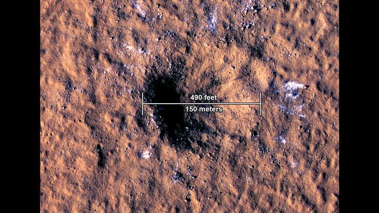 NASA’s InSight Lander Detects Stunning Meteoroid Impact on Red Planet